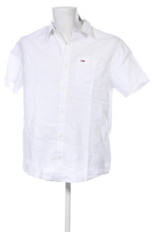 Herrenhemd Tommy Jeans, Größe L, Farbe Weiß, Preis € 91,99