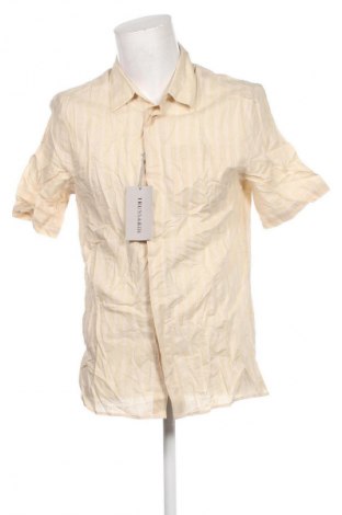 Herrenhemd Trussardi, Größe M, Farbe Beige, Preis 91,99 €