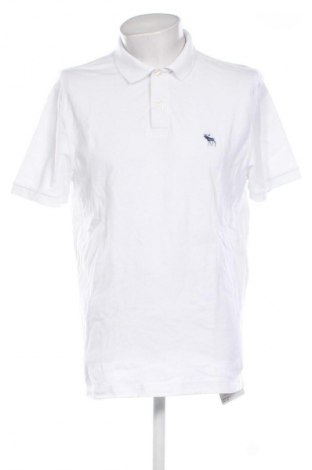 Tricou de bărbați Abercrombie & Fitch, Mărime XL, Culoare Alb, Preț 65,99 Lei