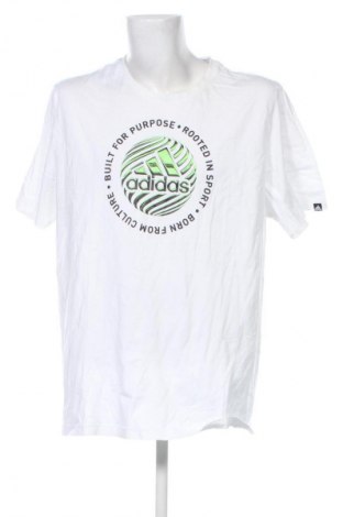 Pánske tričko  Adidas, Veľkosť XXL, Farba Biela, Cena  15,95 €