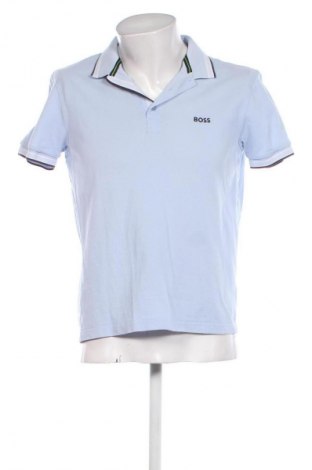 Męski T-shirt BOSS, Rozmiar M, Kolor Niebieski, Cena 417,99 zł