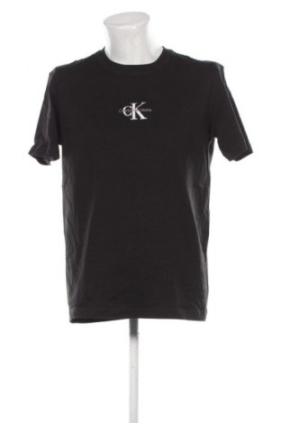 Herren T-Shirt Calvin Klein Jeans, Größe M, Farbe Schwarz, Preis 45,99 €