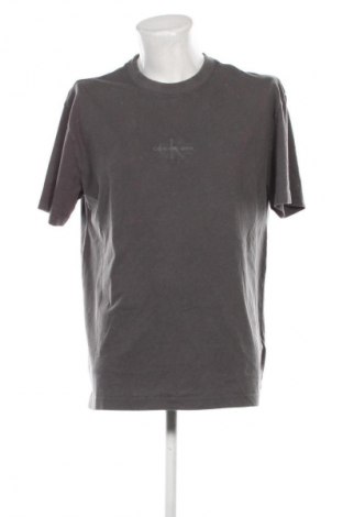 Ανδρικό t-shirt Calvin Klein Jeans, Μέγεθος L, Χρώμα Γκρί, Τιμή 52,99 €