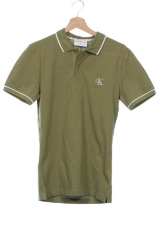 Pánské tričko  Calvin Klein Jeans, Velikost XS, Barva Zelená, Cena  1 249,00 Kč