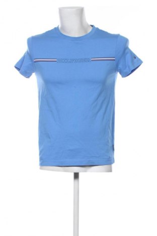 Męski T-shirt Tommy Hilfiger, Rozmiar S, Kolor Niebieski, Cena 215,99 zł