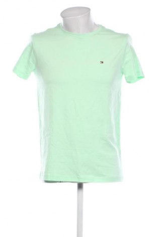 Męski T-shirt Tommy Hilfiger, Rozmiar M, Kolor Zielony, Cena 190,99 zł
