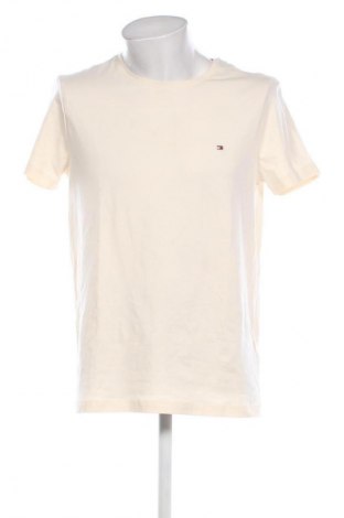 Мъжка тениска Tommy Hilfiger, Размер XL, Цвят Екрю, Цена 77,99 лв.