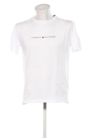 Мъжка тениска Tommy Hilfiger, Размер M, Цвят Бял, Цена 82,99 лв.