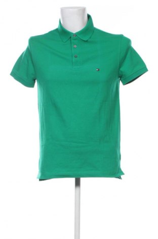 Męski T-shirt Tommy Hilfiger, Rozmiar L, Kolor Zielony, Cena 514,99 zł