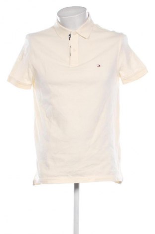 Herren T-Shirt Tommy Hilfiger, Größe M, Farbe Ecru, Preis 109,99 €