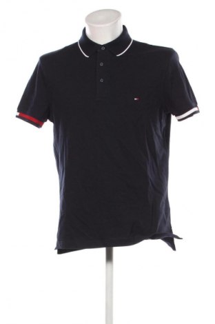 Męski T-shirt Tommy Hilfiger, Rozmiar XXL, Kolor Niebieski, Cena 200,99 zł