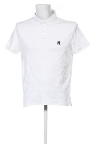 Męski T-shirt Tommy Hilfiger, Rozmiar L, Kolor Biały, Cena 544,99 zł