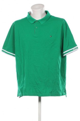 Męski T-shirt Tommy Hilfiger, Rozmiar 3XL, Kolor Zielony, Cena 544,99 zł