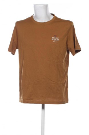 Herren T-Shirt Tommy Hilfiger, Größe XL, Farbe Braun, Preis 56,99 €