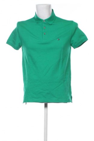Мъжка тениска Tommy Hilfiger, Размер L, Цвят Зелен, Цена 67,99 лв.