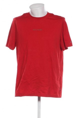 Pánské tričko  Tommy Hilfiger, Velikost XL, Barva Červená, Cena  1 329,00 Kč