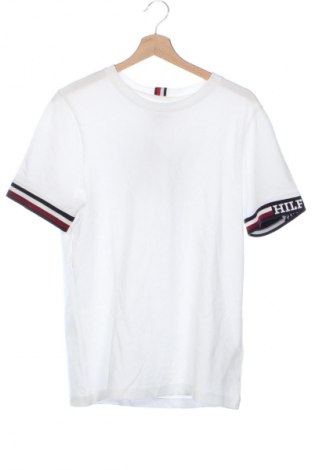 Męski T-shirt Tommy Hilfiger, Rozmiar XS, Kolor Biały, Cena 215,99 zł