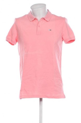 Herren T-Shirt Tommy Jeans, Größe M, Farbe Rosa, Preis 79,99 €