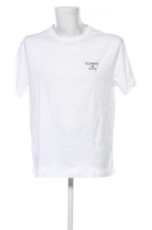 Tricou de bărbați Tommy Jeans, Mărime M, Culoare Alb, Preț 267,99 Lei