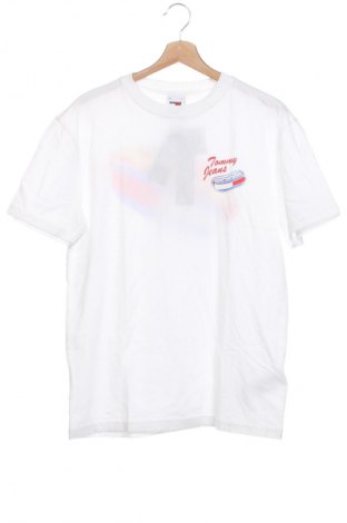 Herren T-Shirt Tommy Jeans, Größe XS, Farbe Weiß, Preis 56,99 €