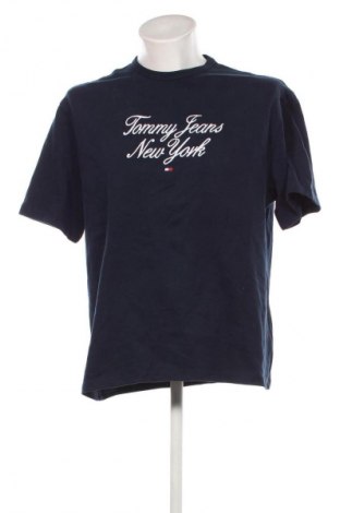 Férfi póló Tommy Jeans, Méret S, Szín Kék, Ár 15 669 Ft