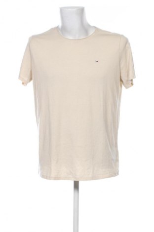 Tricou de bărbați Tommy Jeans, Mărime XXL, Culoare Bej, Preț 267,99 Lei