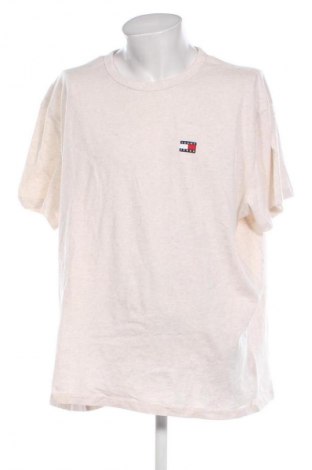 Pánské tričko  Tommy Jeans, Velikost 4XL, Barva Béžová, Cena  1 329,00 Kč