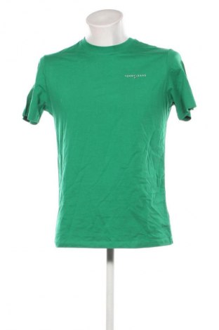 Herren T-Shirt Tommy Jeans, Größe M, Farbe Grün, Preis 56,99 €
