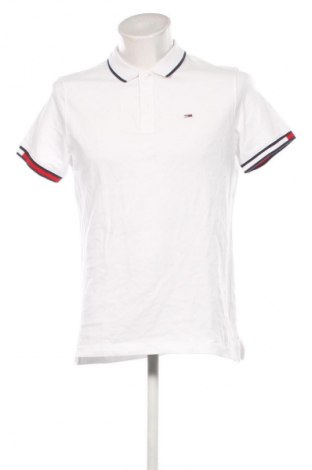 Мъжка тениска Tommy Jeans, Размер M, Цвят Бял, Цена 117,99 лв.