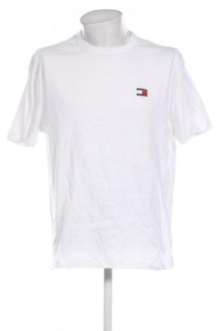 Męski T-shirt Tommy Jeans, Rozmiar L, Kolor Biały, Cena 268,99 zł