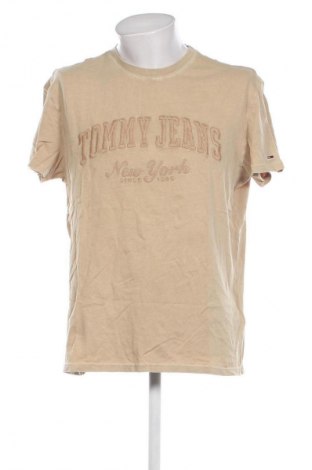 Pánske tričko  Tommy Jeans, Veľkosť XL, Farba Béžová, Cena  47,95 €