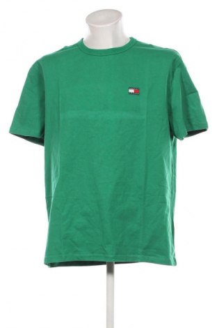 Ανδρικό t-shirt Tommy Jeans, Μέγεθος XL, Χρώμα Πράσινο, Τιμή 52,99 €