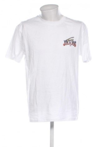 Herren T-Shirt Tommy Jeans, Größe L, Farbe Weiß, Preis 40,99 €