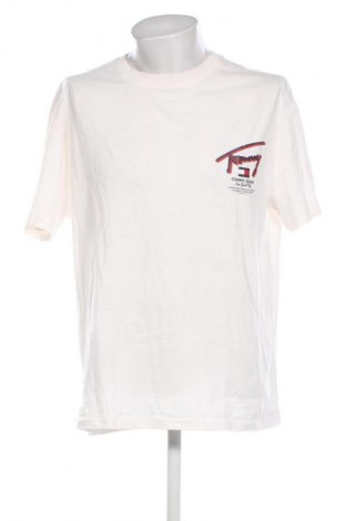 Pánské tričko  Tommy Jeans, Velikost XL, Barva Krémová, Cena  1 329,00 Kč