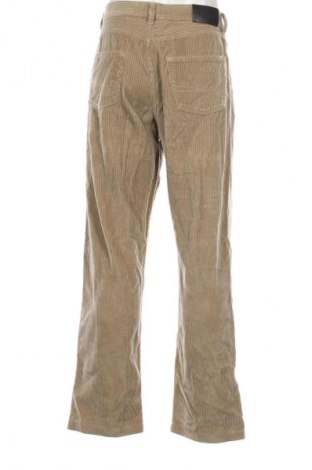 Pantaloni raiați de bărbați BOSS, Mărime L, Culoare Bej, Preț 707,65 Lei