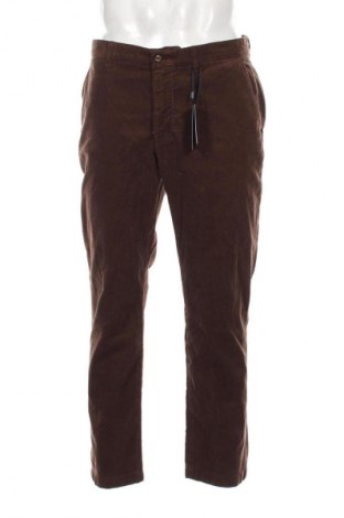 Pantaloni raiați de bărbați Tommy Hilfiger, Mărime L, Culoare Maro, Preț 709,99 Lei