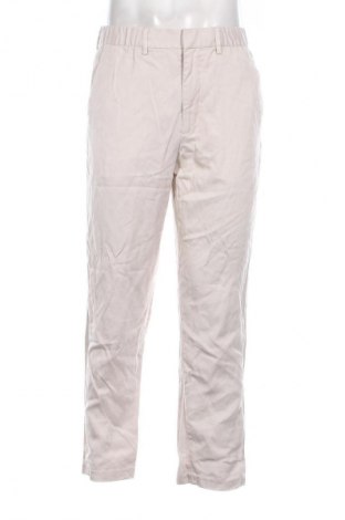 Pantaloni de bărbați H&M, Mărime M, Culoare Ecru, Preț 64,99 Lei