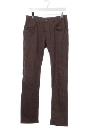 Мъжки панталон Massimo Dutti, Размер XS, Цвят Кафяв, Цена 27,99 лв.