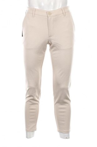 Pantaloni de bărbați Only & Sons, Mărime M, Culoare Bej, Preț 95,99 Lei