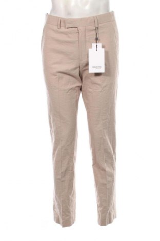 Herrenhose Selected Homme, Größe M, Farbe Beige, Preis 74,99 €
