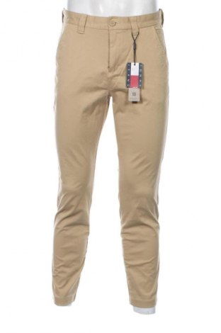 Ανδρικό παντελόνι Tommy Jeans, Μέγεθος S, Χρώμα  Μπέζ, Τιμή 16,99 €
