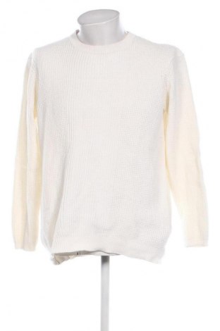 Herrenpullover Bershka, Größe XL, Farbe Weiß, Preis € 8,99