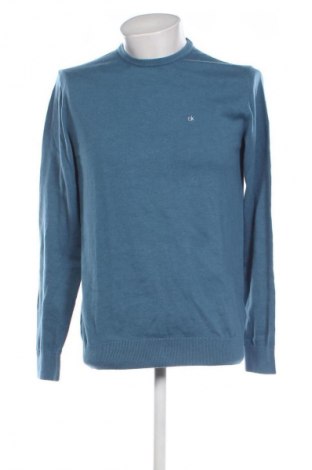 Мъжки пуловер Calvin Klein, Размер M, Цвят Син, Цена 204,99 лв.