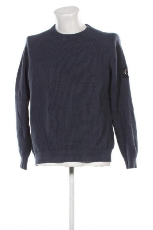 Herrenpullover Calvin Klein Jeans, Größe L, Farbe Blau, Preis € 117,99