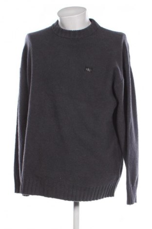 Pulover de bărbați Calvin Klein Jeans, Mărime XL, Culoare Gri, Preț 539,99 Lei