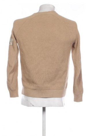 Herrenpullover Calvin Klein Jeans, Größe S, Farbe Beige, Preis 63,99 €