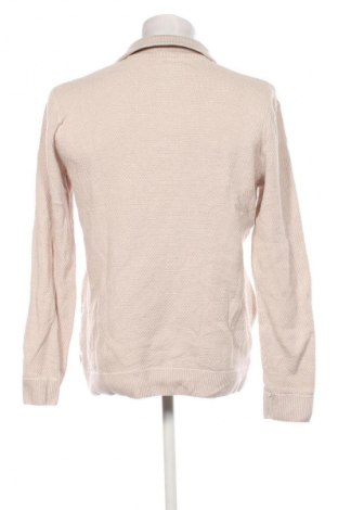 Herrenpullover Jack & Jones, Größe M, Farbe Beige, Preis € 20,99
