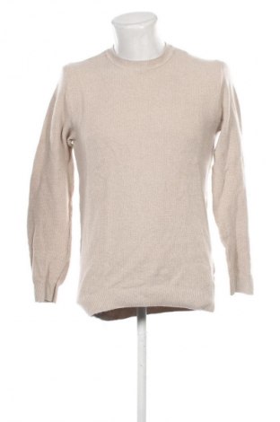 Herrenpullover Jack & Jones, Größe M, Farbe Beige, Preis € 20,99