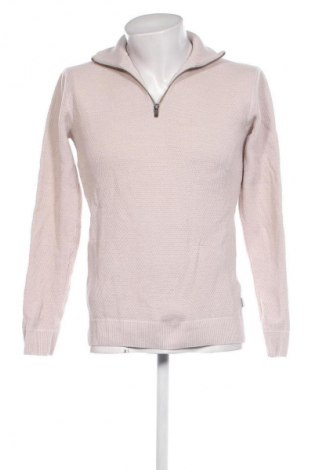 Herrenpullover Jack & Jones, Größe M, Farbe Beige, Preis € 20,99