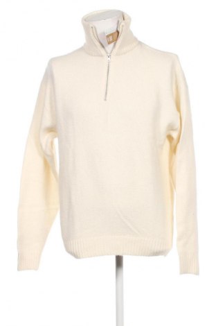 Herrenpullover Jack & Jones, Größe M, Farbe Ecru, Preis € 45,99